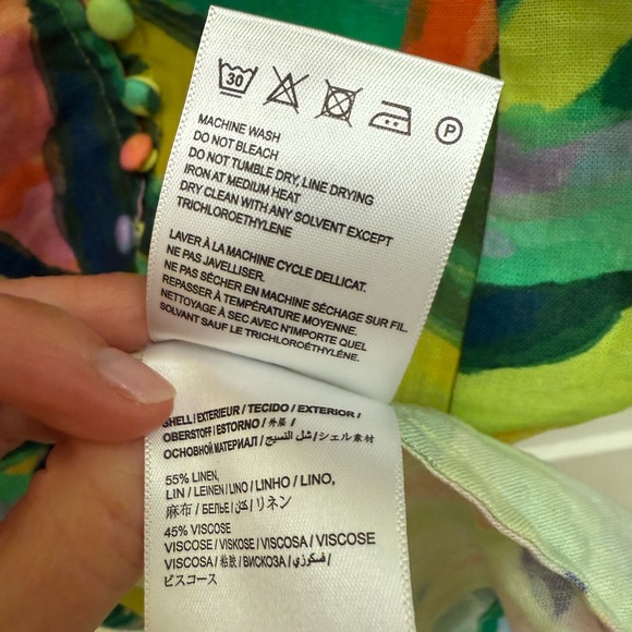 FARM Rio Printed Puff Sleeve Dress - Picture 7 of 7